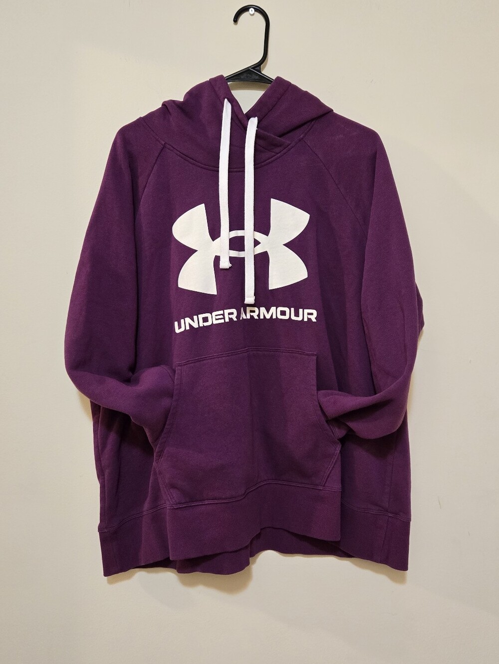 Under Armour Deep Purple Logo Pullover Hoodie